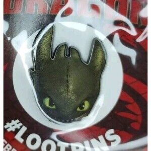 How To Train Your Dragon Pin Loot Crate Animation Exclusive 2018 Collectible New